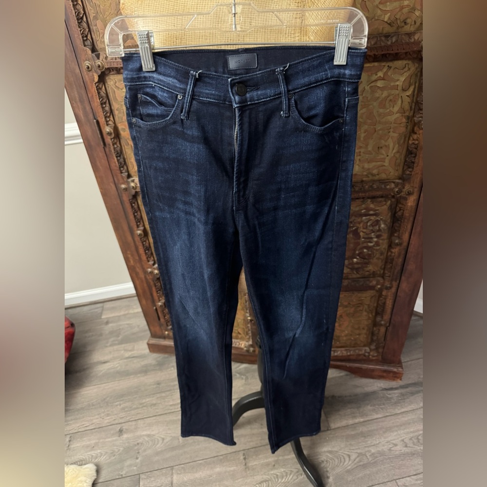 Mother Women's Dark Blue Jeans 27‎